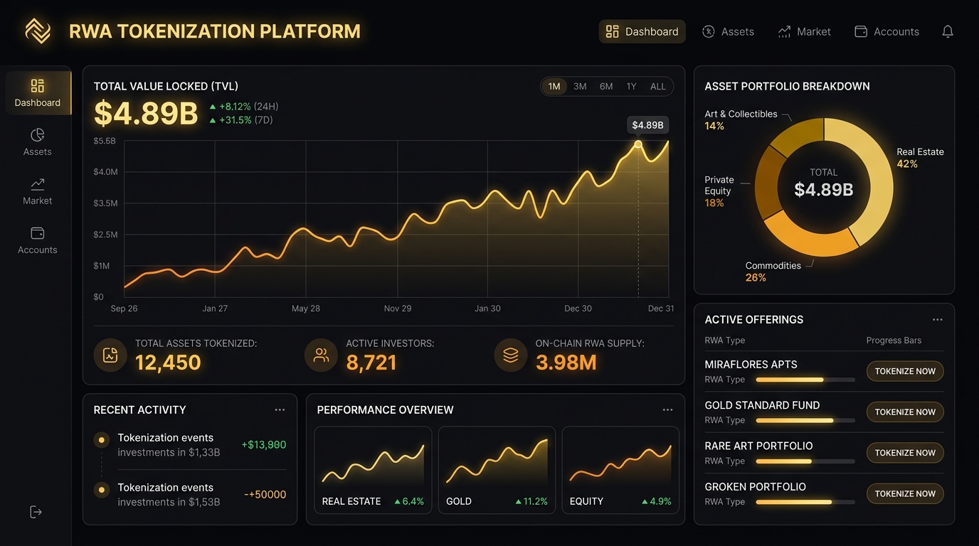 RWA Portfolio Dashboard